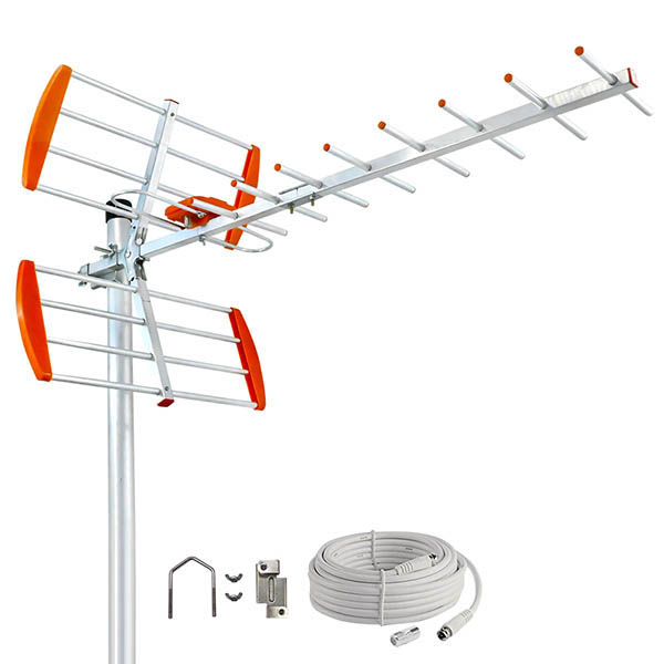 DVBT T2 高增益八木天线高频电视天线户外数字电视