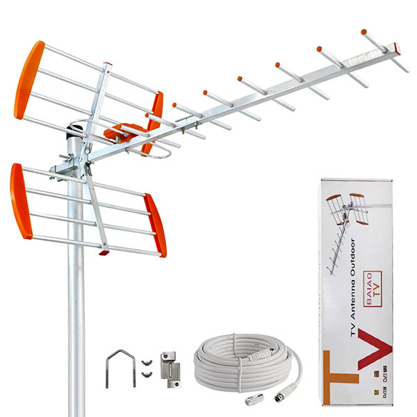 Powerful Strongest DVBT T2 High Gain Africa Yagi Antena Vhf TV Aerial Outdoor DTV 