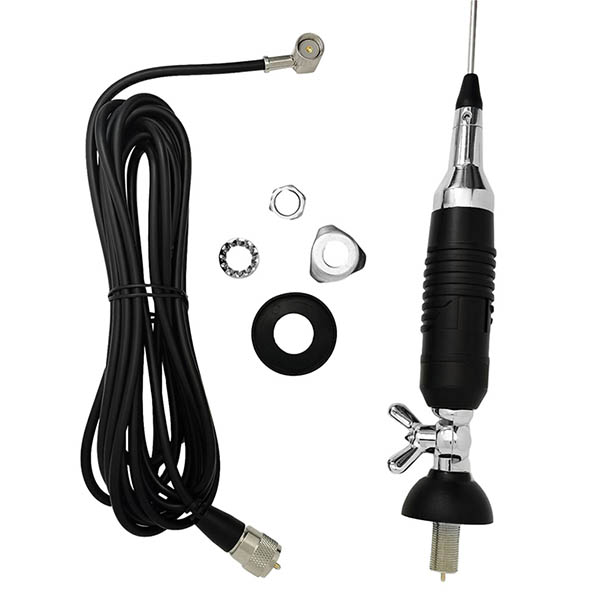 Vhf Uhf Ham Radio Base Tunable 27Mhz Pickup Truck Radio Antenna Mount