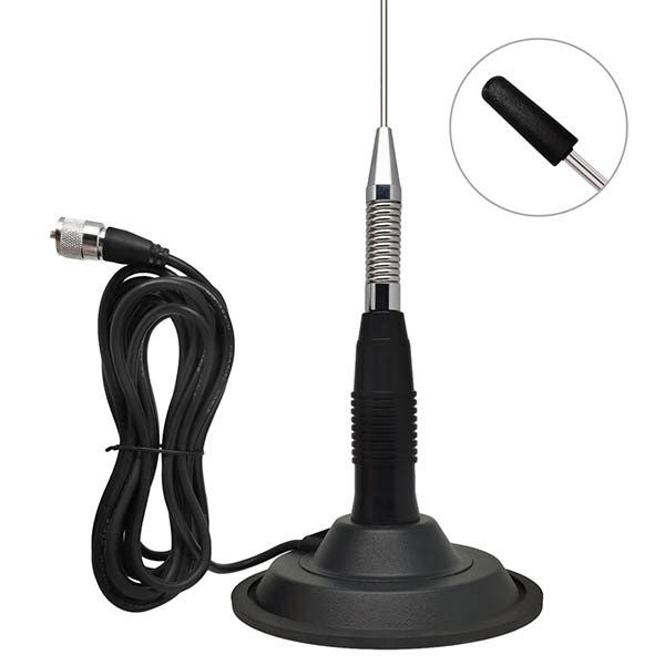 Strong Base Antenna With UHF Male Connector CB Antenna for car